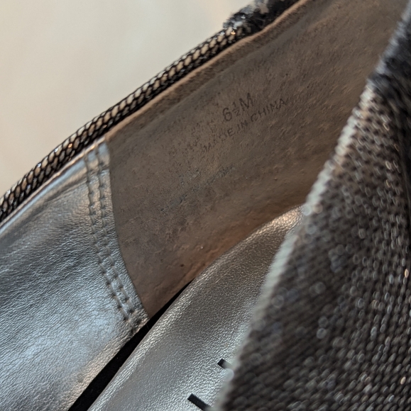 Silver and Black High Heels - Picture 9 of 9